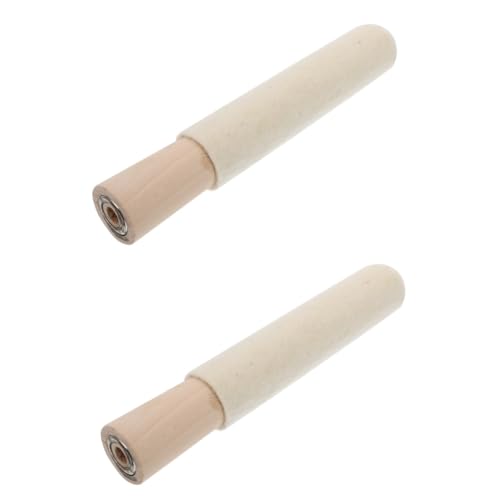 KONTONTY 2pcs Professional Ring Polishing Tool Handle for Jewelry Making Repair Compatible