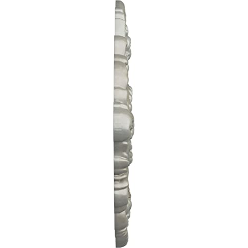 Médaillon de plafond moulure décorative Strasbourg cuivre et or - 4