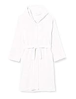 Playshoes Unisex Kinder Fleece-Bademantel Morgenmantel, natur, 134/140