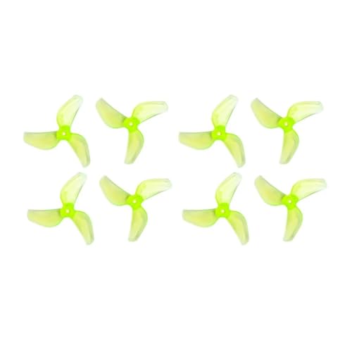 Hélice 3 pales 1219S 31mm drone Mobula 6 FPV Tinywhoop PC 4 paires