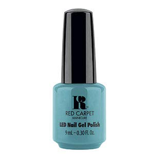 RC Red Carpet Manicure Poolside Fling LED Nail Gel Color, 0.3 Fl Oz