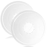 Alrhso 2 Pcs Spoke Protector for Bicycle, Bike Freewheel Plastic Cover Diameter 5.43''(138mm) Flywheel Spokes Guard Part for Mountain Bike, Road Bikes Accessories