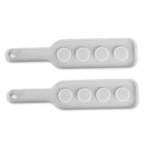 Moule ovale pour plateau : chaque ensemble comprend des moules, offrant un excellent rapport qualité-prix, idéal pour un usage quotidien, moules pour plateaux en résine époxy