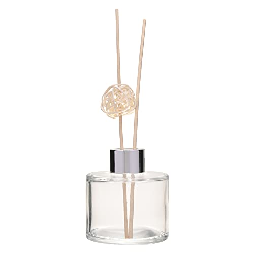 Mimo Style Jogo De Dispenser de Sabão Líquido (160ml) e Recipiente Difusor Aromático (140ml) Clear.