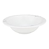 Ohne deckel Seltmann 001.701326 Laguna Porzellan Salat Schüssel, Rund mit Relief, Blau, 33374 Blaue Möwen Tiermotiv Dekor, 0.45 L, 17.9cm Durchmesser, 5.2cm Höhe, 2 Stück