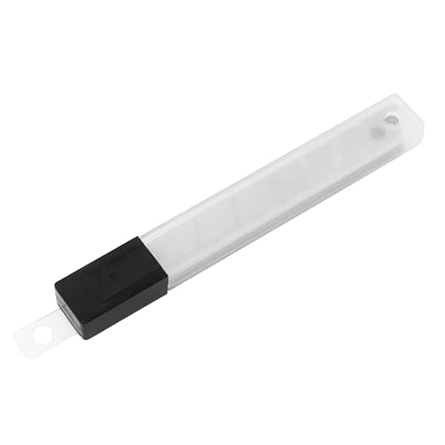 RAYLU PAPER - Cuchillas de recambio de 9mm para cúter profesional, Hojas de acero al carbón...