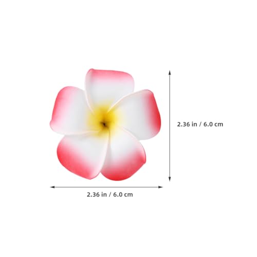 Pinzas cabello decoraciones plumeria 36 piezas un regalo ideal de fiesta 2