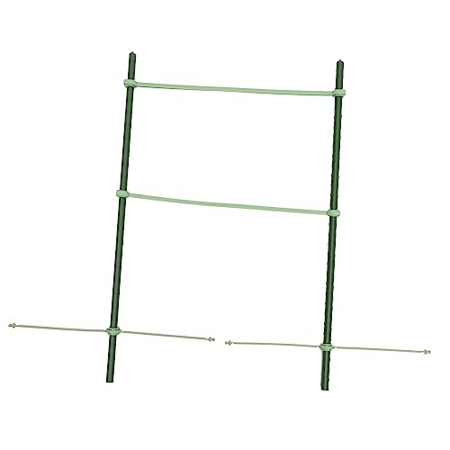 HANABASS 1 Juego Soporte de Plantas Trepadoras de Plástico Estante para Jardín con para Plantas de Interior y Exterior Protección contra Vientos Fuertes y