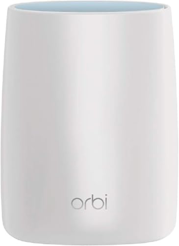 NETGEAR Orbi RBS50 Satellite Home Mesh WiFi Tri-band AC3000 w/ Adapter (Renewed)