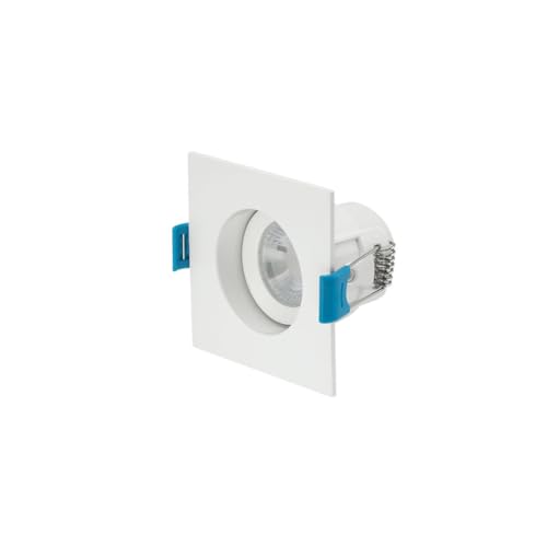 Spot embutido Stella Easy MR11 Evo Led Integrado 3W 3000K Recuado Direcionável Branco STH21910BR/30