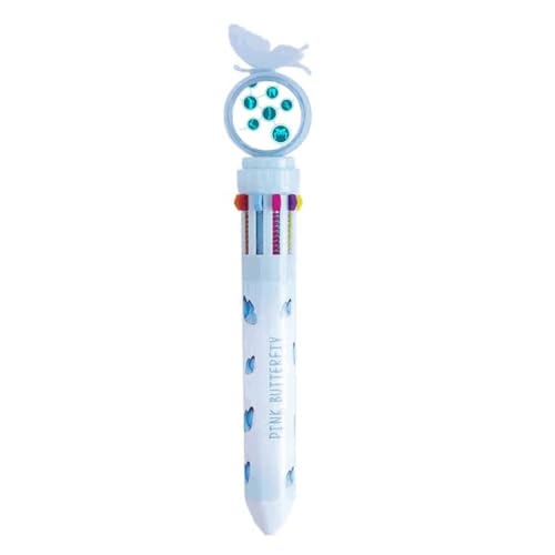 Stylo à bille rétractable multicolore pour ne plus perdre vos capuchons en classe