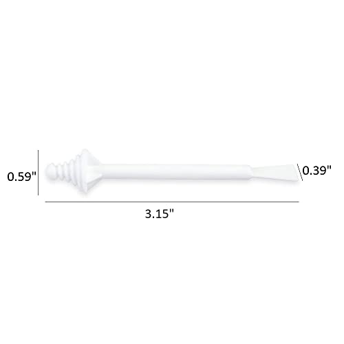 100 Packs Nose Wax Spatulas Small Waxing Applicator Sticks For Nostril Nasal Cleaning Ear Hairs Face Eyebrows Hair Removal #TOP3