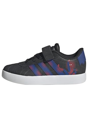 Image of adidas Kids' VL Court 3.0 Elastic Lace & Strap Shoe