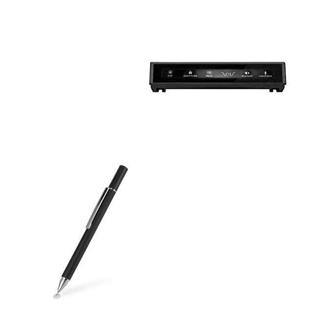 BoxWave Stylus Pen Compatible with Corsair iCUE Nexus Companion CH-9910010-NA (6 in) - FineTouch Capacitive Stylus, Super Precise Stylus Pen - Jet Black