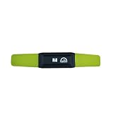 Squire Bike Locks STRAPLOK™ 35/850 Green: Tough and Lightweight Wearable Bike Lock with Multiple High Tensile Steel Cores, 850mm Length, 2 Keys Included