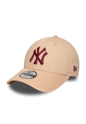 Casquette New Era 9Forty NY Yankees rose avec visiere incurvee enfant