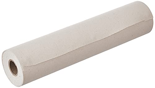 Image of Amazon Brand - Solimo Primed Cotton Painting Canvas Roll, 10 Oz, 12 x 197 inch (0.3 x 5 meter)