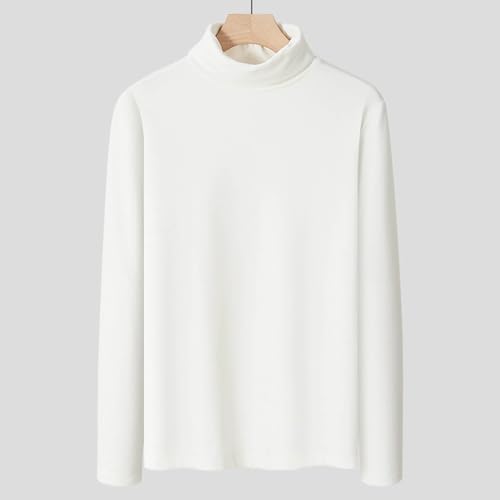 Mens Mock Neck Sweater Slim Fit Long Sleeve Turtleneck Pullover Sweaters Casual Basic Thermal Undershirts2
