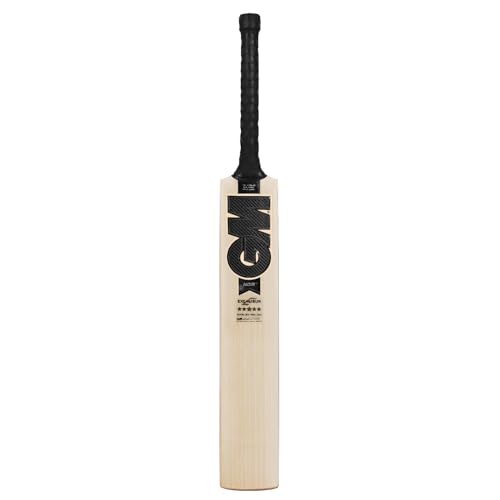 Image of GM Noir Excalibur English Willow Professional Cricket Bat for Men and Boys | Free Cover | Ready to Play | Lightweight | Size-5|