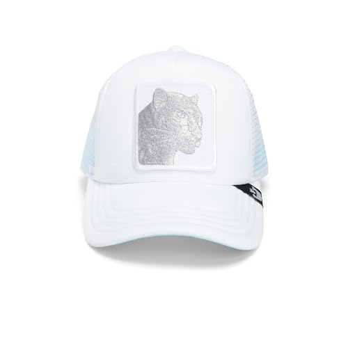 Goorin Bros. Chroma Wave Kids Collection Unisex Trucker Hat, White (Lil Pantherino), One Size