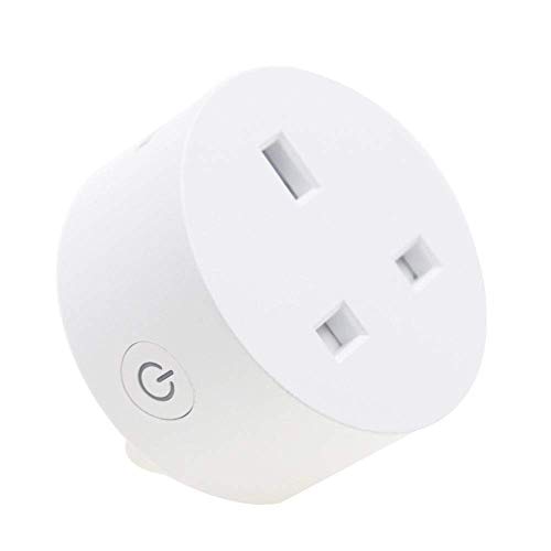 Dsnmm Smart Plug WiFi Mini Outlet Remote Control Energy Monitoring Timing Function Compatible with Alexa Echo Google Home No Hub Required