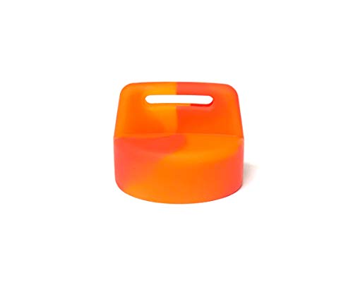 Image of Aftermarket Parts Compatible with Polaris RZR XP1000 900 800 570 General Ranger Sportsman Quad Ignition Switch Key Cover (Fireball-Orange /Red Swirl)