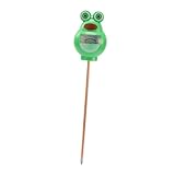 Kisangel Bodenfeuchtigkeitsmesser Zeiger Hygrometer mit Ph Tester Cartoon Frosch Design Garten Bodentester Feuchtigkeits Säuremesser für Pflanzenpflege und Bodenanalyse