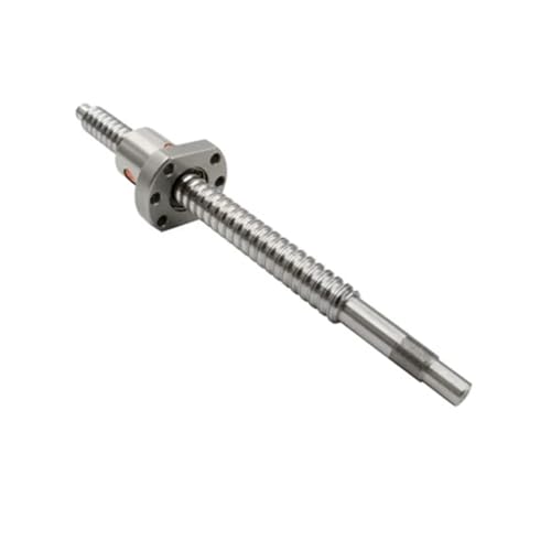 Metal Ball Screw nut End Machining SFU1604 300 350 400mm C7 Ball Screw with Flange Single Ball Nut BK/BF12 End Machined CNC Part(300mm)