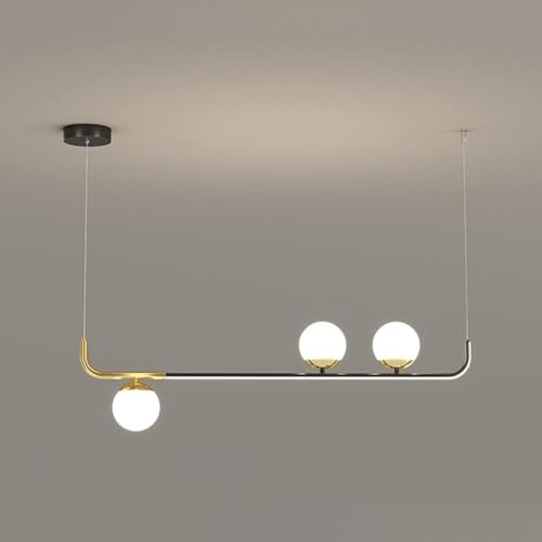 Lampe d'éclairage réglable LED avec suspension en métal pour bar et salon