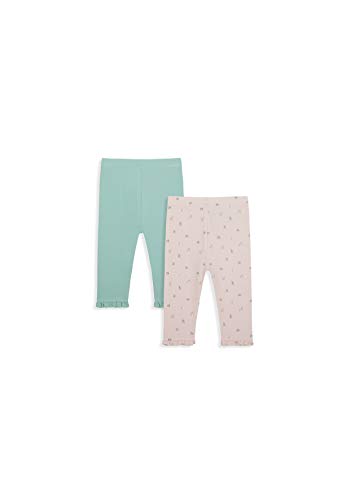 Image of Mothercare baby-girls legging (Pack of 2), Multicolour, TINY BABY