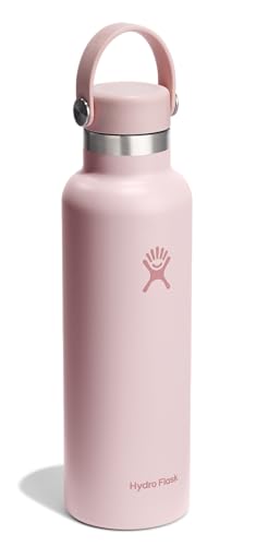 Image of Hydro Flask Water Bottle - Insulated Stainless Steel - Non Spill, Leakproof in 21 Oz Trillium Pink