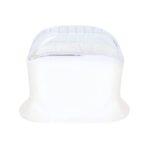 LTCT Rice Scoop Holder with Suction Cup and Cover Rice Paddle Meal Spoon Fork Storage Station Can Stand or Adsorb on Rice Cooker or Smooth Surface Cover