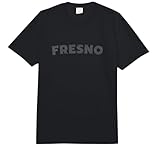 USA California Fresno hatched lettering design. Suitable for Fresno residents and fans. Great gift for those who live in Fresno or for tourists traveling to California. Comfort Colors offers a relaxed fit in adult sizes. Size up for an oversized fit....