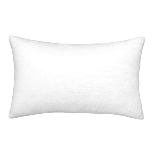 Vbcrtoxlm Customized Personalized Throw Pillow Case with Text Photo Logo Name Design Your Own Double-Sided Printed Pillowcase Gifts for Birthday Wedding White14x20in