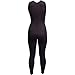 NeoSport Wetsuits Women's Premium Neoprene 7mm Jane,All Black, 8 - Diving, Snorkeling & Wakeboarding