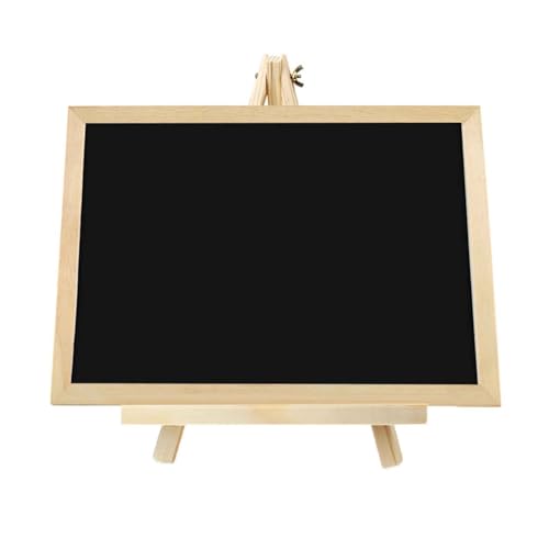 Tableau blanc et craie magnétique portable double face pliable