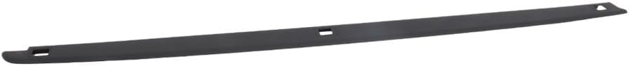 KarParts360 for Ram 2500 2011-2024 Bed Rail Cap Passenger Side | Crew/Regular Cab Pickup | Made of Plastic | Textured | Black | Non-Wrap Type | for Models with 8-Foot Bed | for CH1793108 | 68375108AA