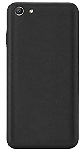 Image of Mobile Back Cover Case for Oppo F1S (Silicone Case|CameraProtection|Black SC1510)
