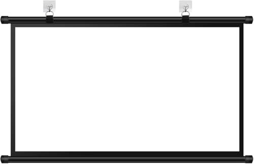 Pantalla de proyección manual para cine en casa 30" a 72"