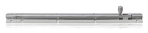 Image of Plantex Stainless Steel 12 inch Tower Bolt /Tower Bolt for Home,Offices Doors and Windows /Tower Bolt for Main Door /Door Latch /Kundi /Chitakini /Door Latch for Windows (Matt Finish, Pack of 4)