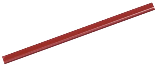 Durable Klemmschiene A4, für circa 60 Blatt, Packung à 50 Stück, rot, 293103