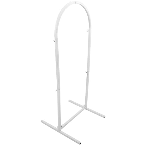 Marco para Fondo de Hierro LALAFINA, Soporte de Metal Blanco Elegante para Altares de Boda