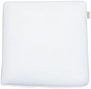 Magasin Square Decorative Memory Foam Cushion Insert - 27 * 27 cms, White