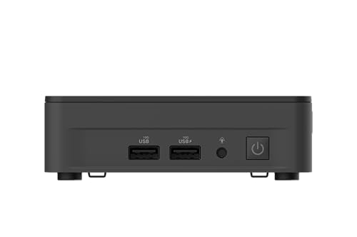 Image of ASUS NUC 13 Pro Slim Full System Mini PC with Intel 13th Gen Core i5-13420H, 8GB DDR4 RAM, 512GB PCIe G4x4 NVMe SSD, Thunderbolt 4, Wi-Fi 6E & Bluetooth 5.3, Win 11 Pro, VESA Mount Included