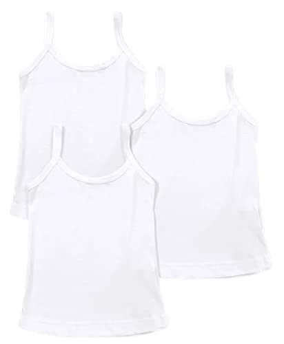 Fashiol Cotton Solid Inner Wear Slip (8 to 17 Year,(S Till 2XL)) White Color Pack of 3