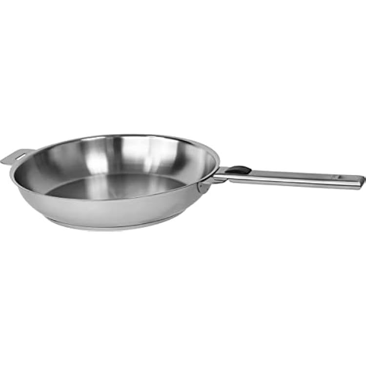 Cristel Strate P20QL Fryingpan, 8, Silver