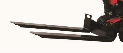 Ama Forche per Pallet EAG100T per Escavatori – Lunghezza 1,23 m, Larghezza 69 cm, Altezza 25,2 cm, Robuste e Versatili per Applicazioni Industriali