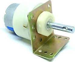 R&D Dc Geared Side Shaft Motor Clamp L Shaped Motor Mount Mounting Bracket (Pack Of 2) 2