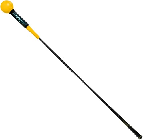 Asyxstar Golf Swing Trainer Aid - Power Flex Golf Swing Training aid for Strength and Tempo Golf Swing Speed Trainer Golf Training aid Golf Warm up Stick