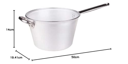 Agnelli Paiolo Manico Laterale Cm 24 Alluminio 5 - 3